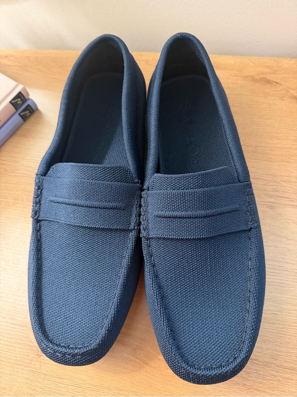 Rothy's The Driving Loafer Navy Men’s Slip-On - Picture 2 of 7